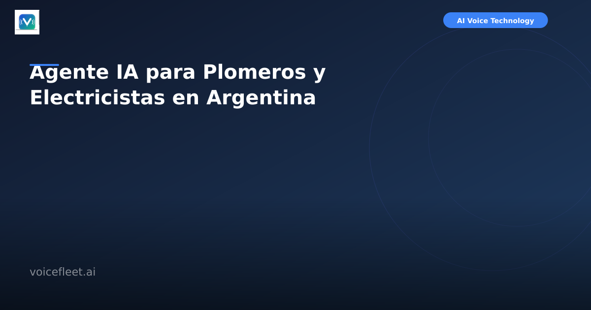 Agente IA para Plomeros y Electricistas en Argentina