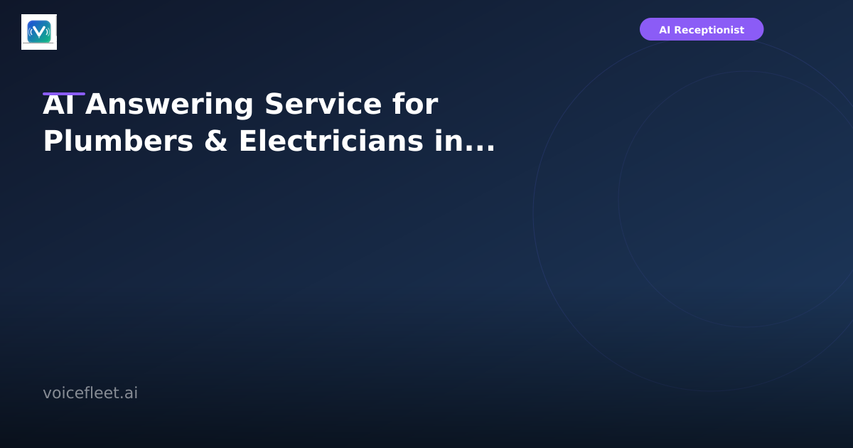 AI Answering Service for Plumbers & Electricians in Ireland