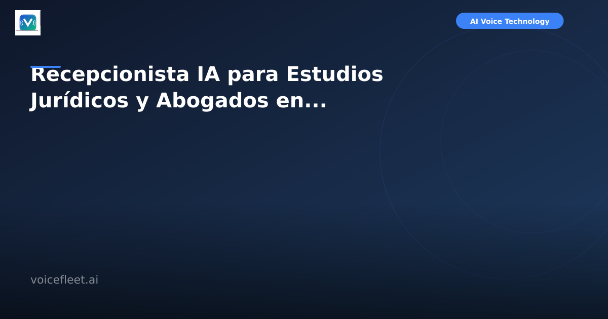 Recepcionista IA para Estudios Jurídicos y Abogados en Argentina: No Pierdas Más Clientes por Llamadas Sin Atender