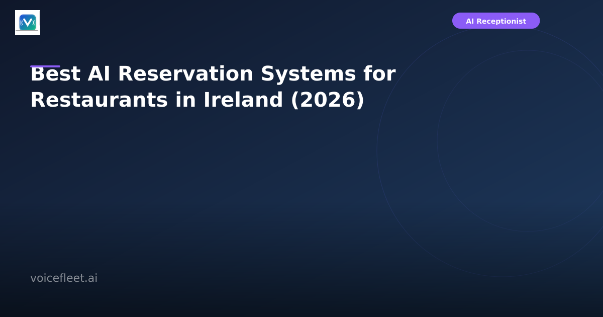 Best AI Reservation Systems for Restaurants in Ireland (2026)