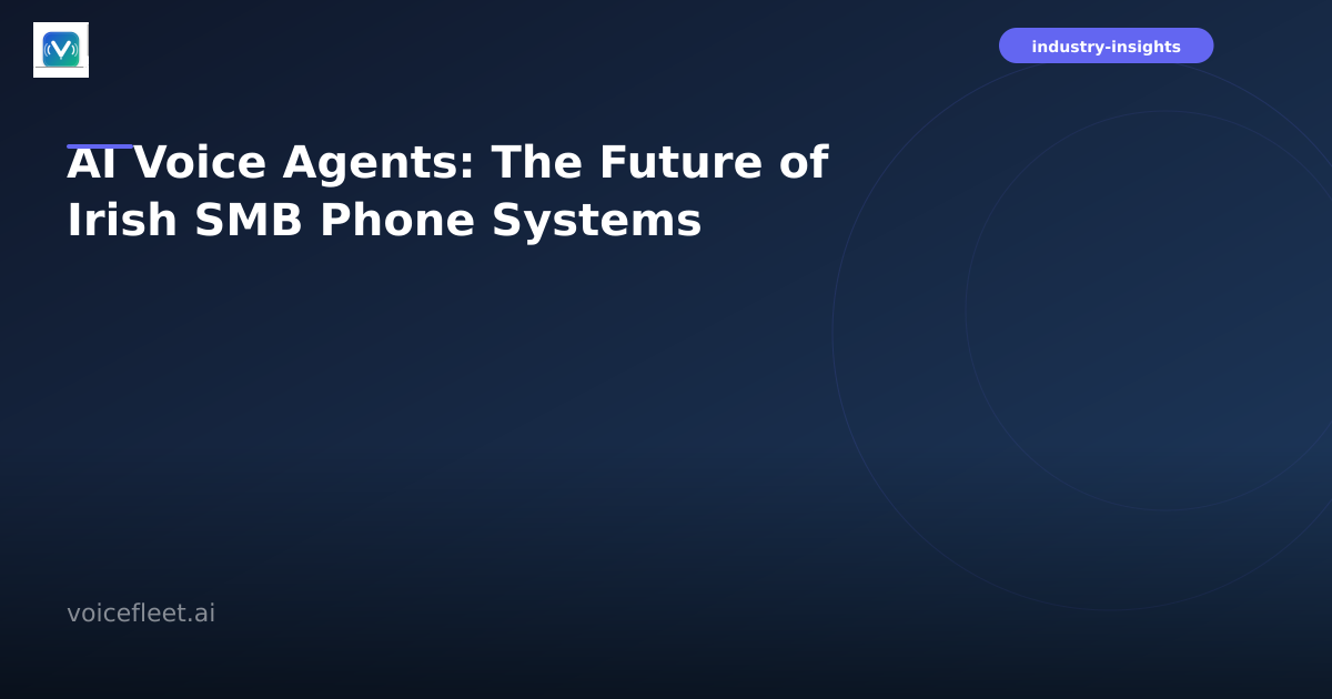 Illustration showing a smartphone with AI voice assistant technology, representing the future of small business communications