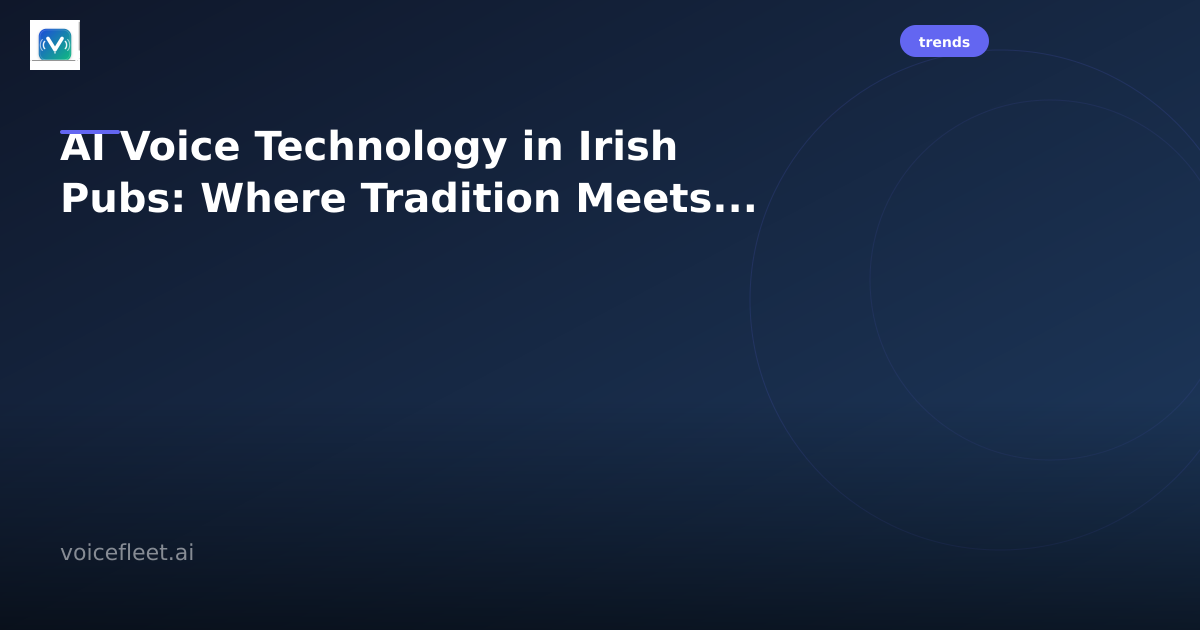 Modern Irish pub interior with traditional wooden bar and subtle digital technology integration