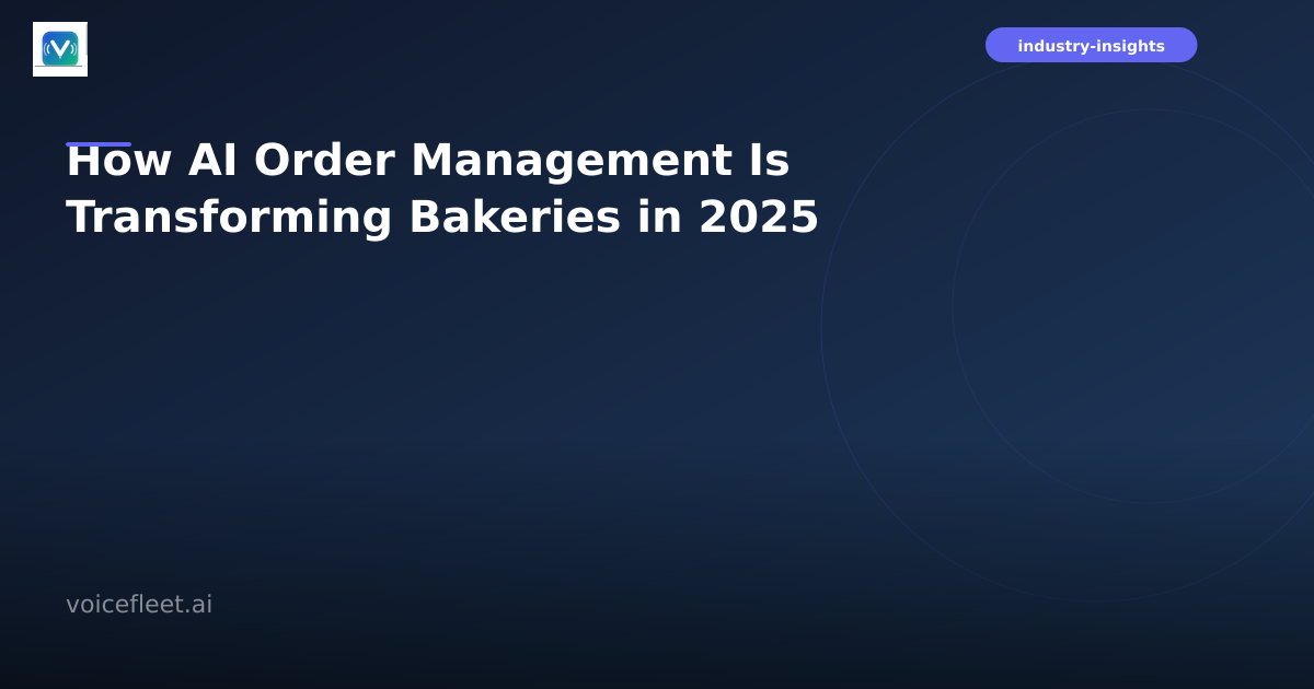 Modern bakery interior with artisan breads and AI-powered customer service technology
