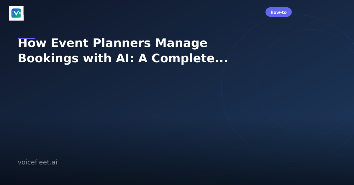 Event planner using AI voice agent technology to manage bookings on tablet whilst coordinating a wedding venue setup