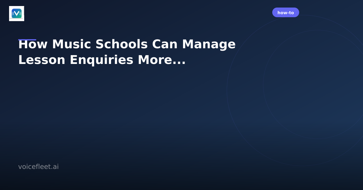 Music school teacher managing student enquiries efficiently with modern technology