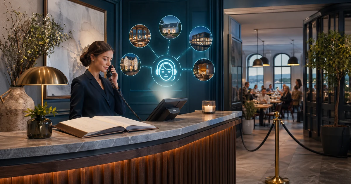 AI Phone Agent for Restaurant Groups in Ireland: One System, Every Location — VoiceFleet blog illustration