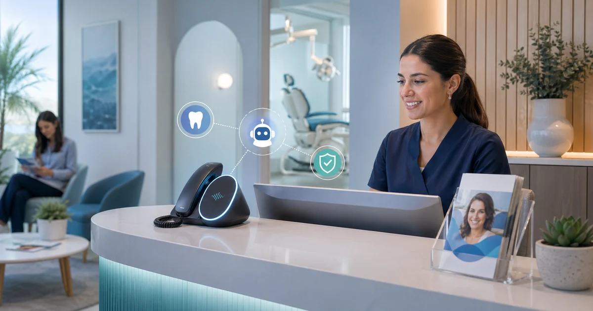 Recepcionista Virtual que Verifica Obras Sociales y Prepagas al Instante — VoiceFleet blog illustration