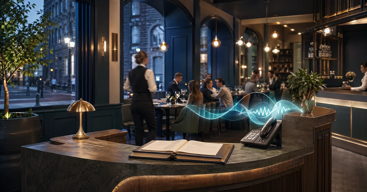 Restaurant Answering Service: Why AI Beats Traditional — VoiceFleet blog illustration