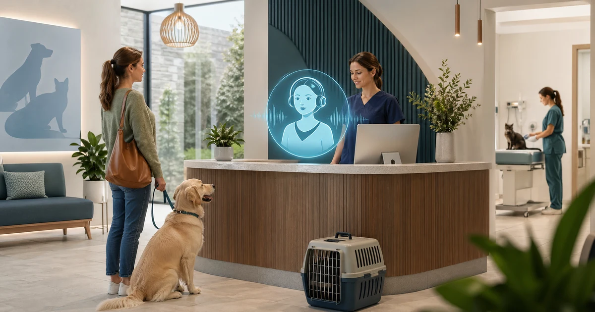 Missed Calls at Veterinary Clinics: The Hidden Cost — VoiceFleet blog illustration