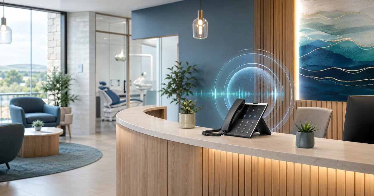 How Do AI Receptionists Work for Dental Practices? A Complete Guide for Irish Dentists — VoiceFleet blog illustration
