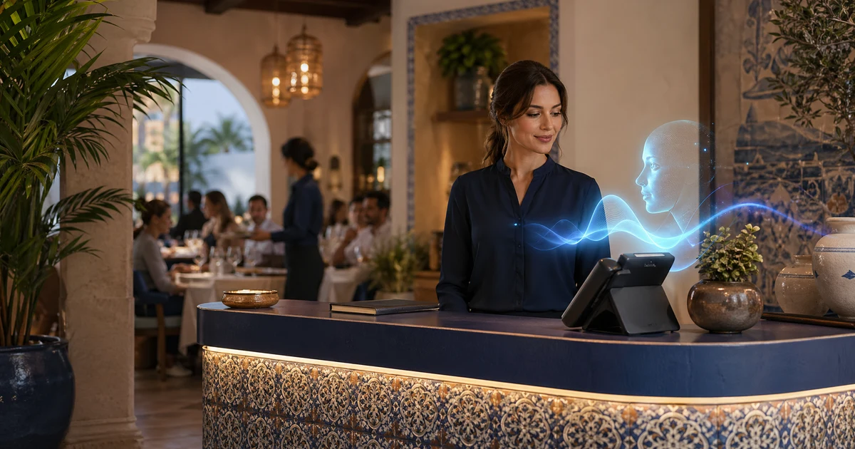Asistente IA para Restaurantes en España: Atención Telefónica 24/7 — VoiceFleet blog illustration