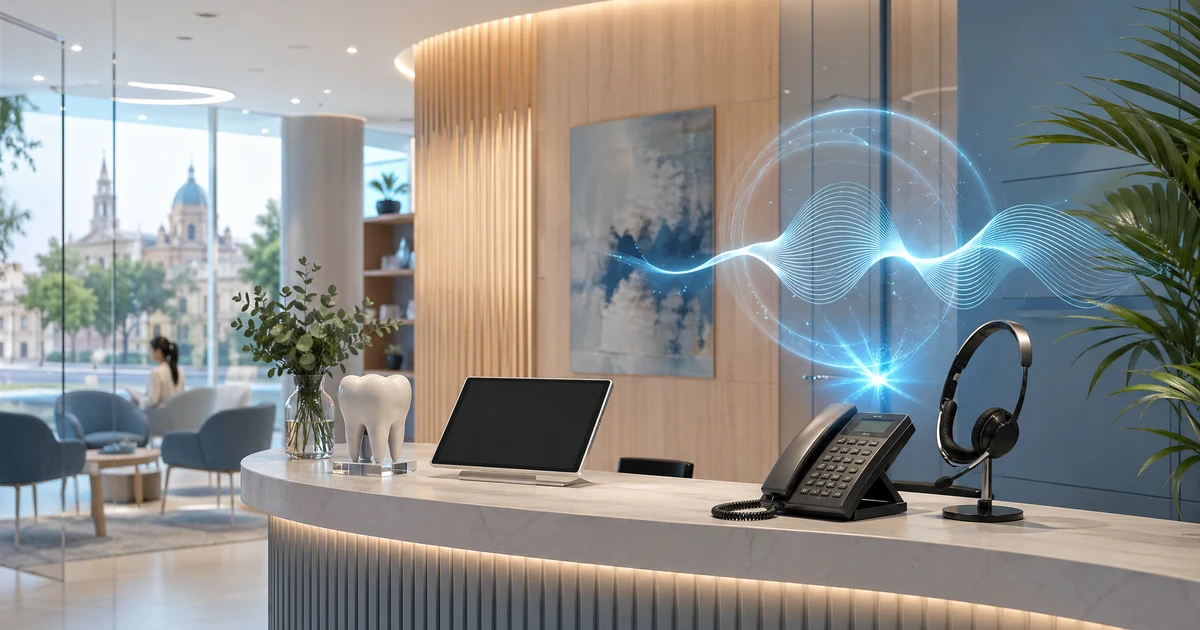 Recepcionista IA para Consultorios Dentales en Córdoba, Argentina — VoiceFleet blog illustration