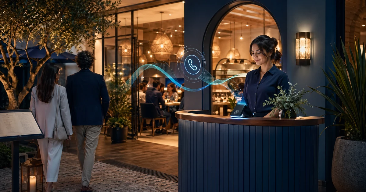 Recepcionista Virtual IA para Restaurantes en Argentina — VoiceFleet blog illustration