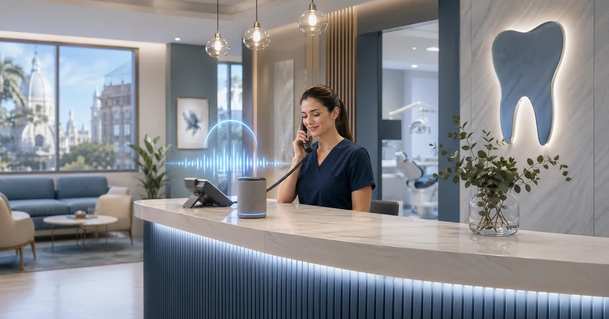 Agente de Voz IA para Consultorios Dentales en Rosario | VoiceFleet — VoiceFleet blog illustration