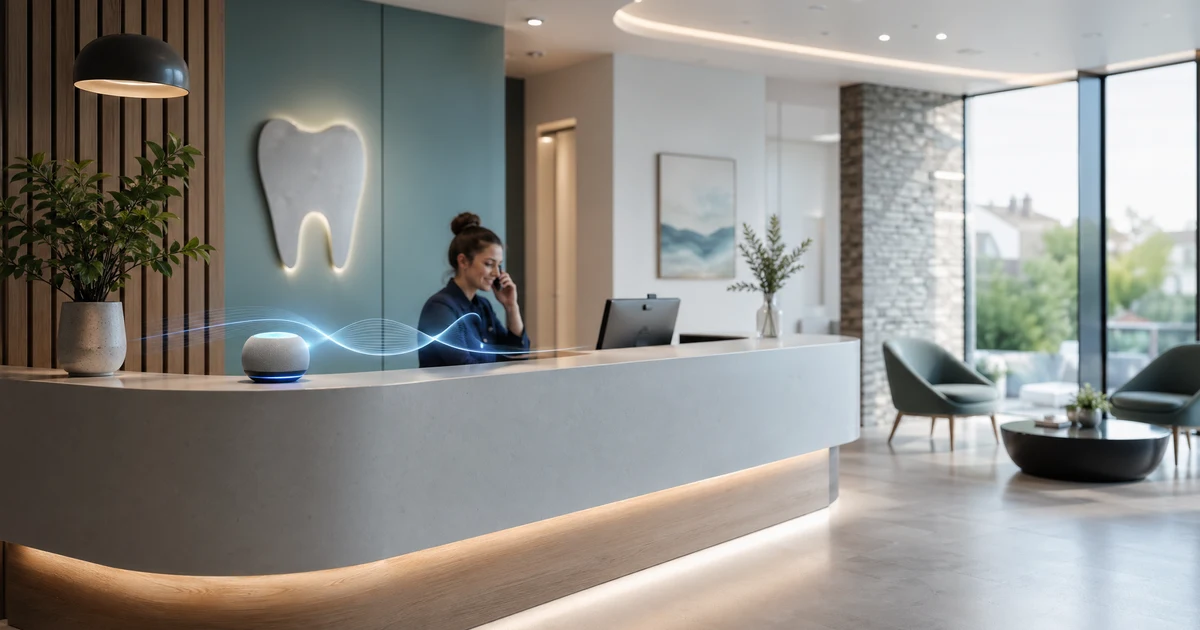 AI Dental Receptionist vs Human Receptionist in Ireland (2026) — VoiceFleet blog illustration