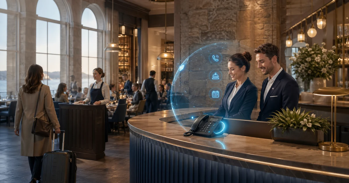 AI Phone Answering for Hotels in Cork | VoiceFleet — VoiceFleet blog illustration