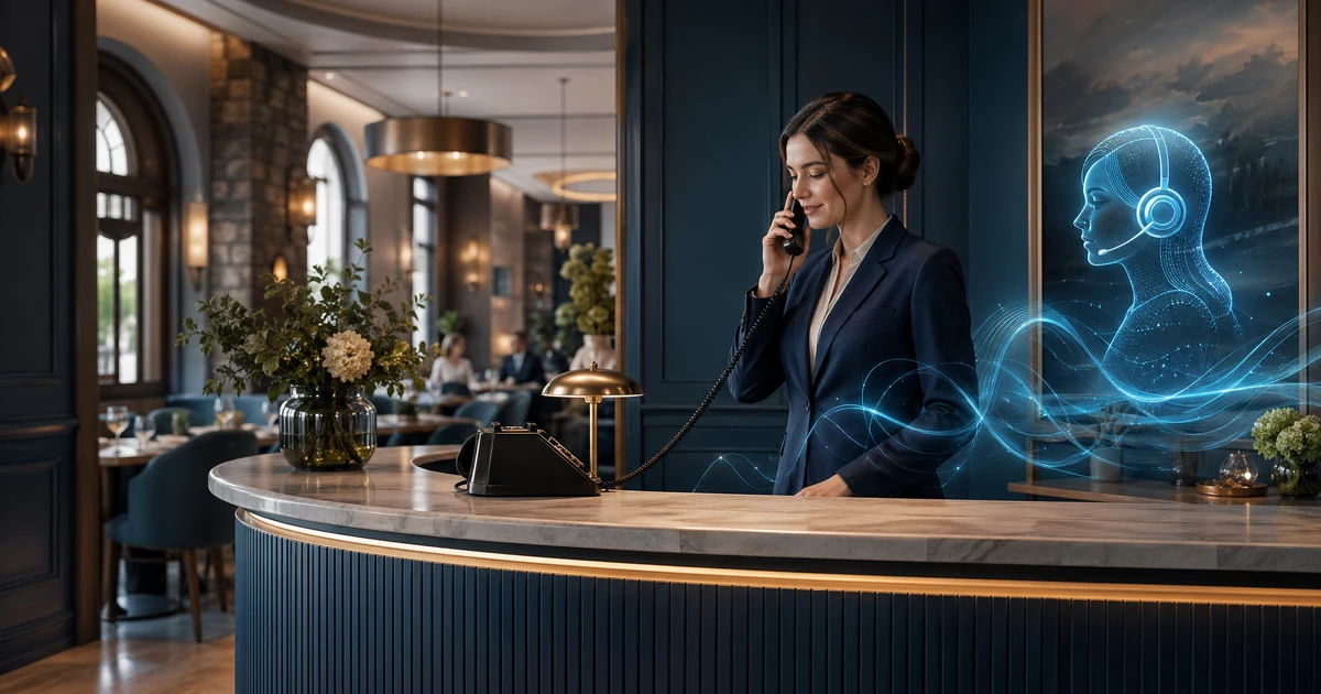 AI Phone Answering for Hotels in Newbridge | VoiceFleet — VoiceFleet blog illustration