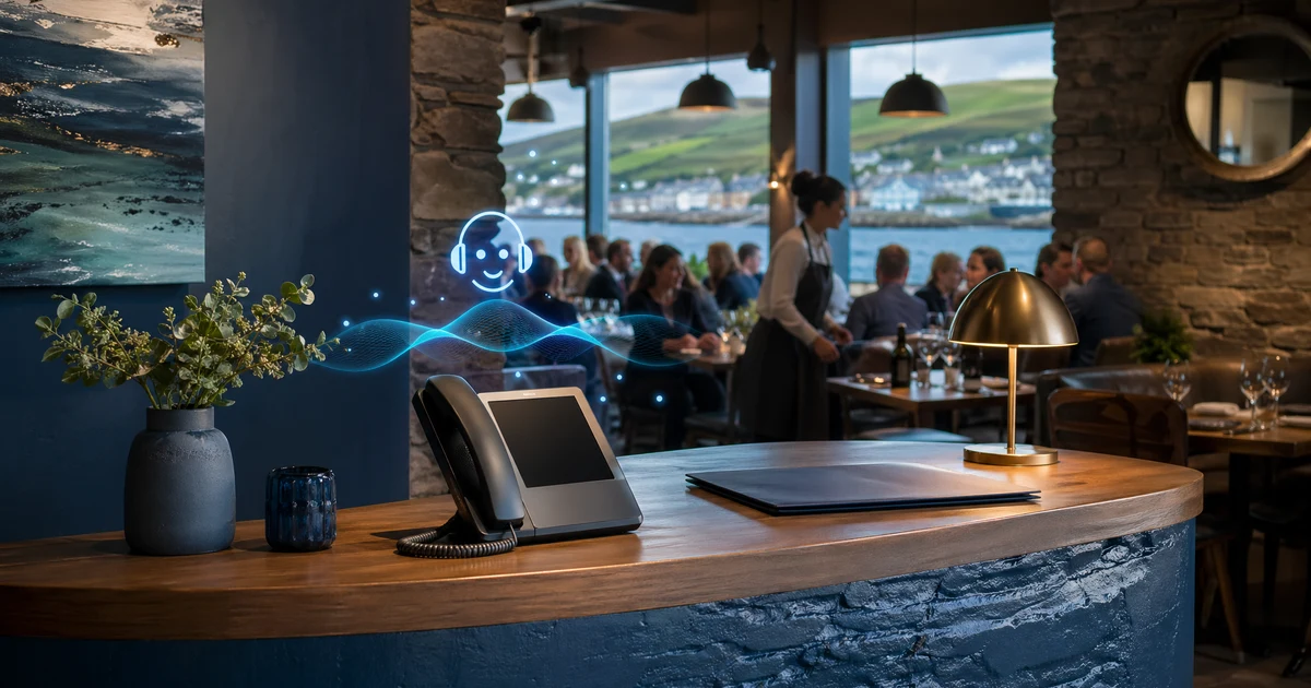 AI Phone Answering for Restaurants in Dingle | VoiceFleet — VoiceFleet blog illustration