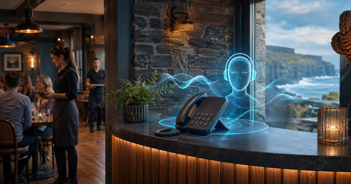 AI Phone Answering for Restaurants in Doolin | VoiceFleet — VoiceFleet blog illustration