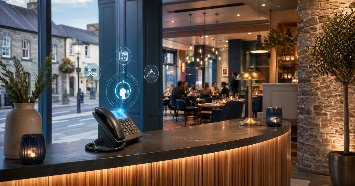 AI Phone Answering for Restaurants in Naas | VoiceFleet — VoiceFleet blog illustration