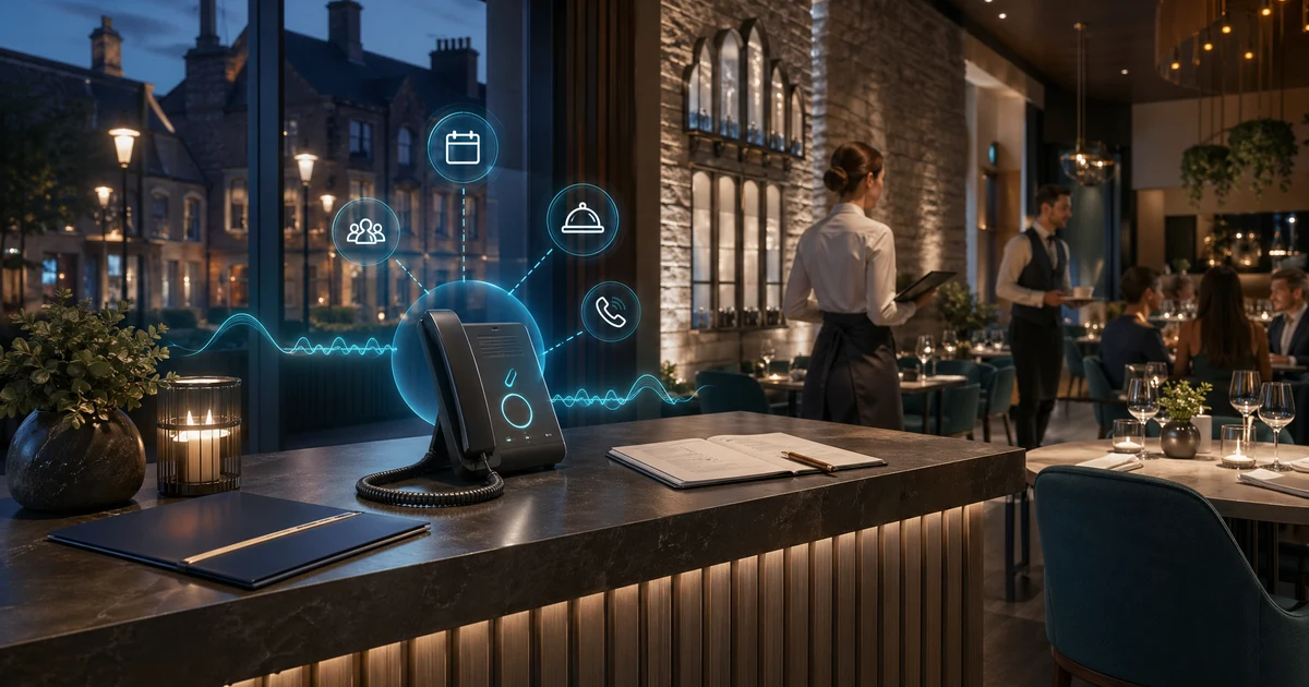 AI Phone Answering for Restaurants in Swords | VoiceFleet — VoiceFleet blog illustration