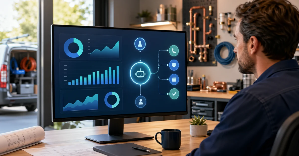 AI Recepce pro Instalatéry a Elektrikáře: Nepřijďte o Žádného Zákazníka v Česku — VoiceFleet blog illustration