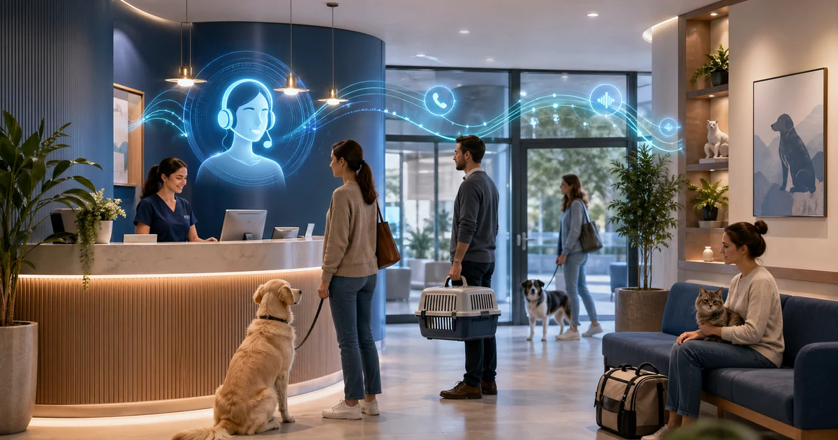 AI recepcija smulkiam ir vidutiniam verslui 2026 m.: kaip įmonės mažina prarastus skambučius po darbo valandų, pasiūlymų užklausas ir daugiakalbius leadus — VoiceFleet blog illustration