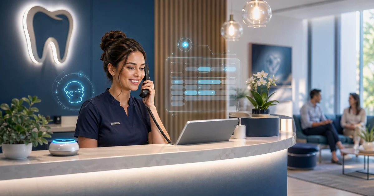 AI recepcioner za stomatološke ordinacije u Srbiji — VoiceFleet blog illustration
