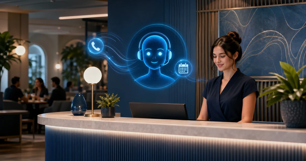 AI Recepciós Magyar Fodrászszalonoknak: Soha Többé Ne Veszíts Időpontot — VoiceFleet blog illustration