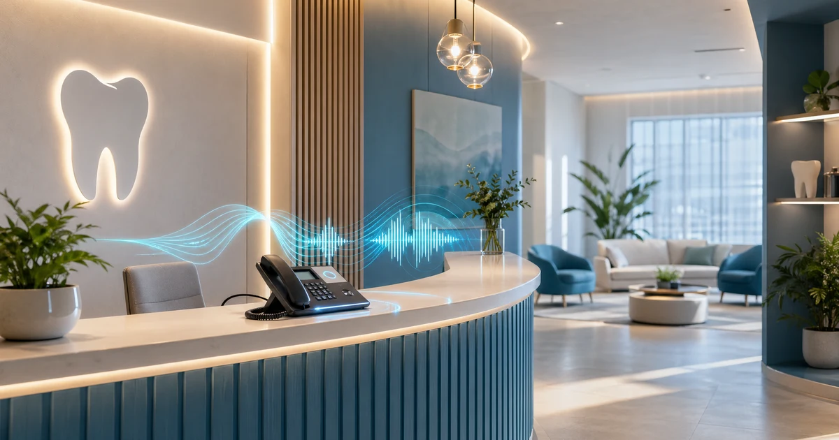 AI Recepcjonistka Telefoniczna dla Gabinetów Stomatologicznych — Koniec z Utraconymi Pacjentami — VoiceFleet blog illustration