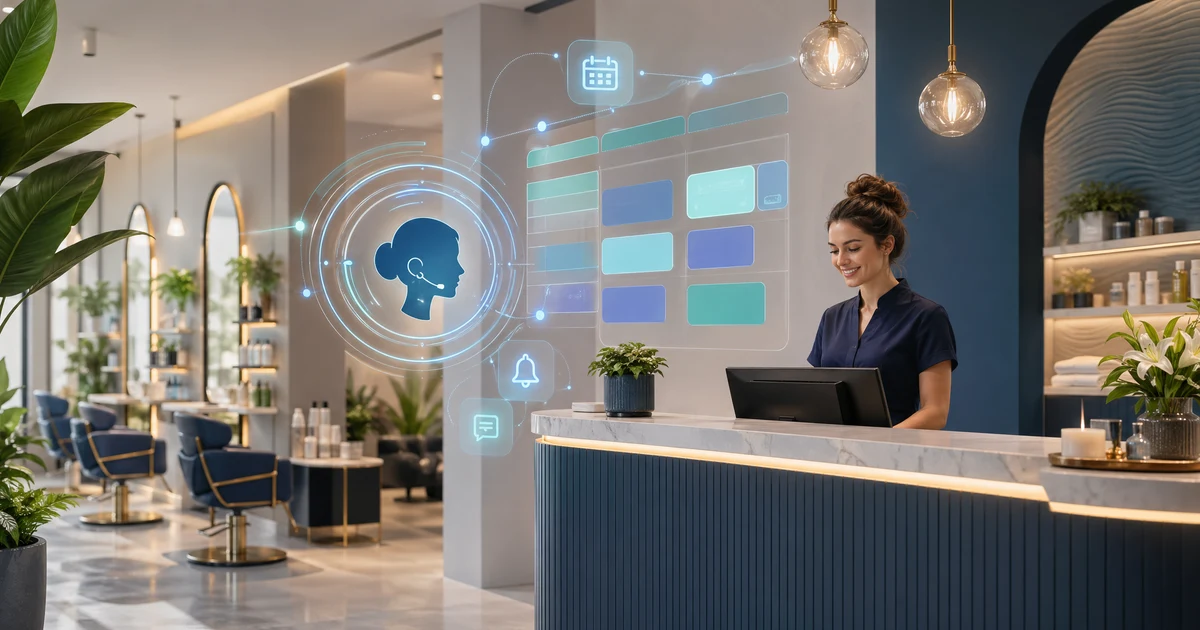 AI Recepčný pre Salóny Krásy a Wellness Centrá na Slovensku: Úplný Sprievodca — VoiceFleet blog illustration