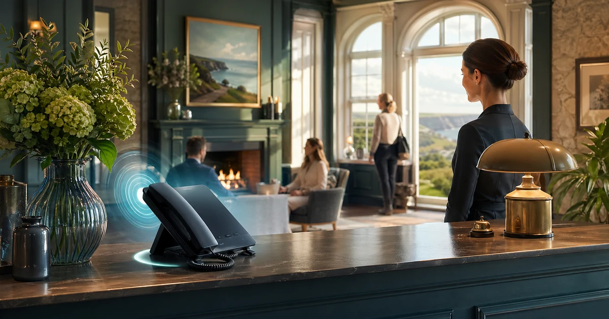 AI Receptionist for Bed & Breakfast: Why Irish B&Bs Are Switching in 2026 — VoiceFleet blog illustration