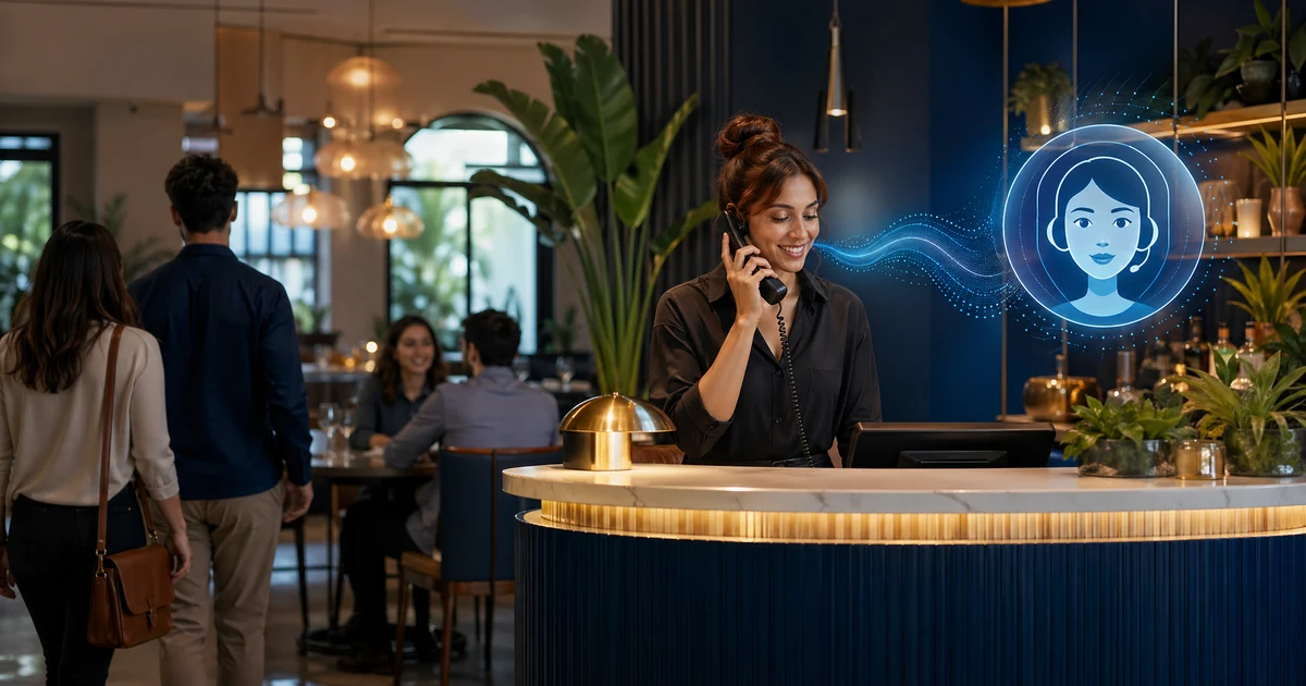 AI Receptionist voor Belgische Bedrijven — VoiceFleet blog illustration