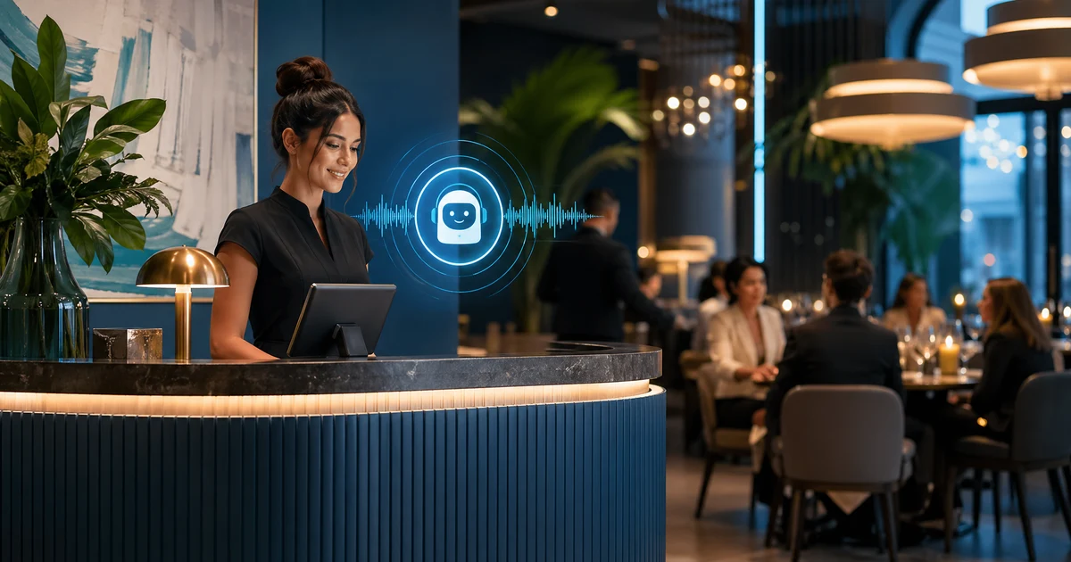 AI-Receptionist för Småföretag: Varför Svenska Företag Byter 2026 — VoiceFleet blog illustration