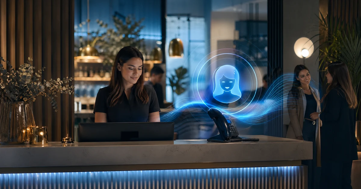 AI-Receptionist för Frisörsalonger i Sverige: Missa Aldrig en Bokning — VoiceFleet blog illustration