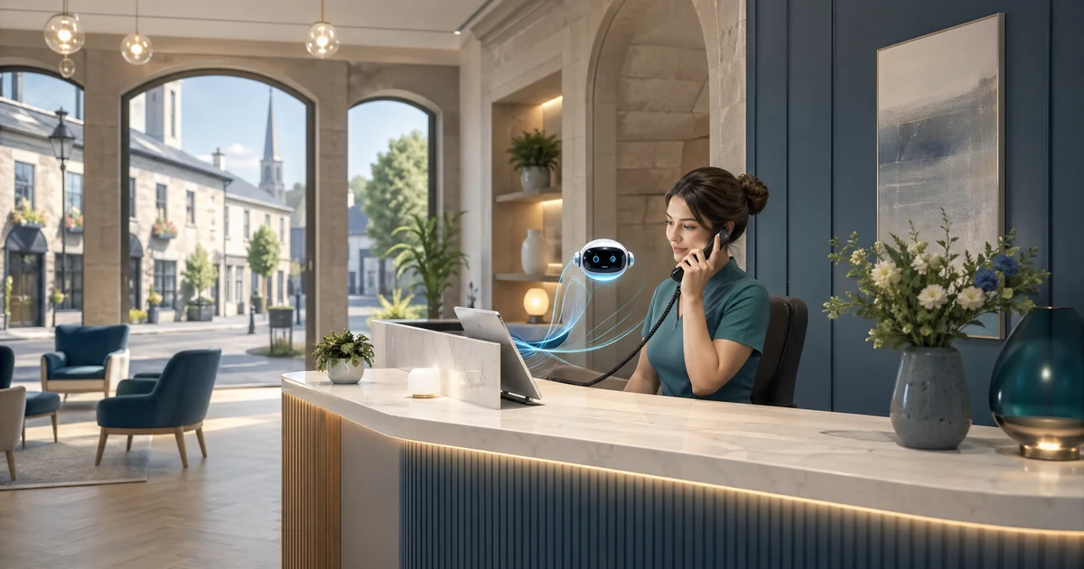 AI Receptionist for GP Practices & Medical Clinics in Carlow | VoiceFleet — VoiceFleet blog illustration