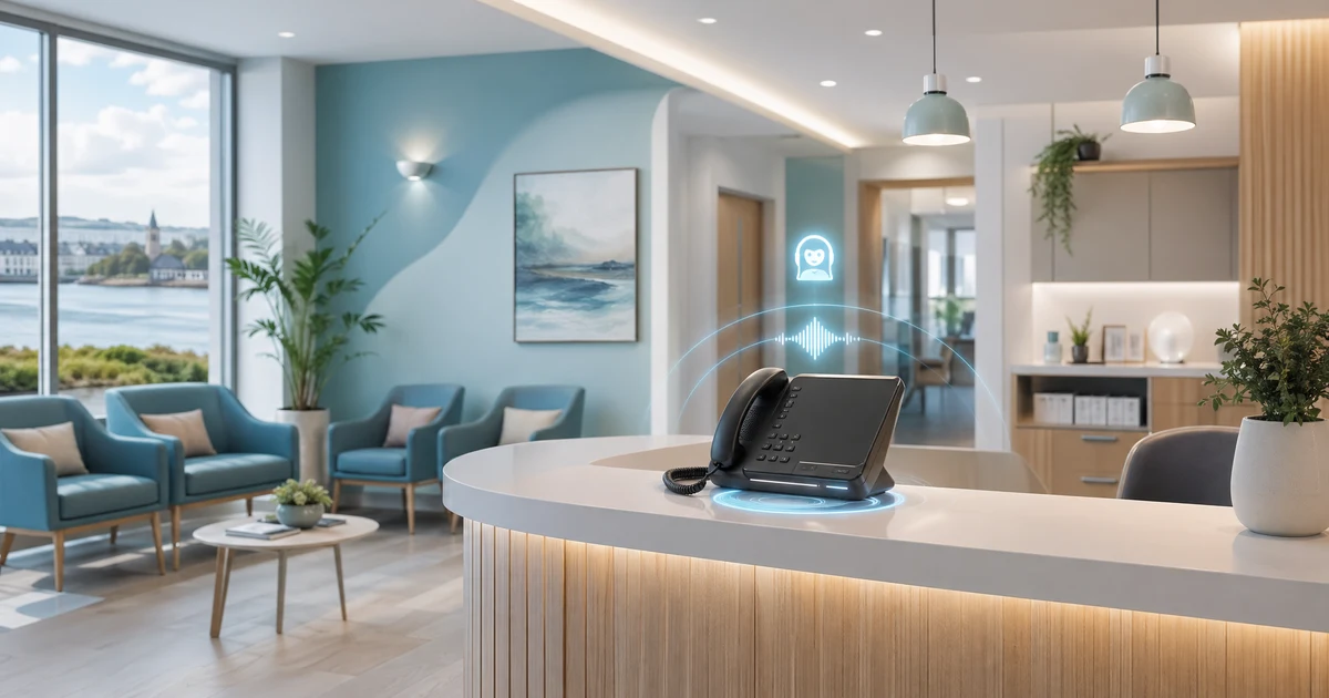 AI Receptionist for GP Practices in Drogheda | VoiceFleet — VoiceFleet blog illustration