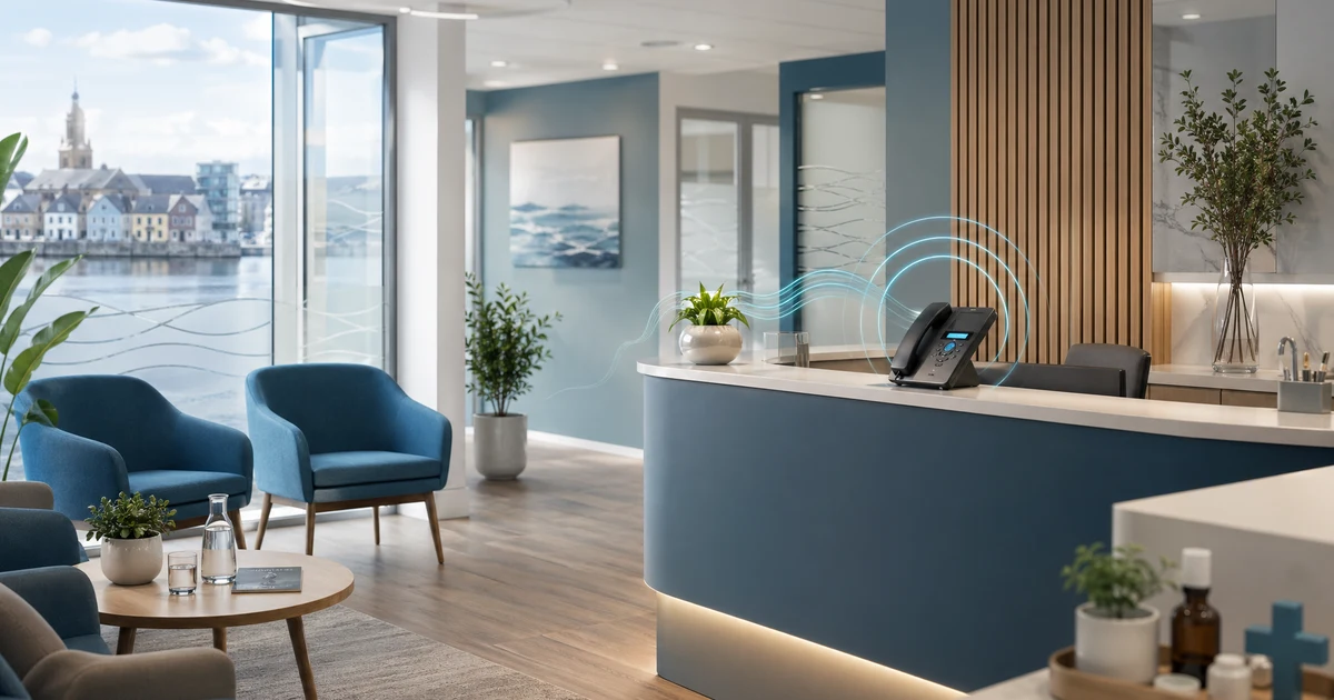 AI Receptionist for Medical Clinics & GP Practices in Galway | VoiceFleet — VoiceFleet blog illustration