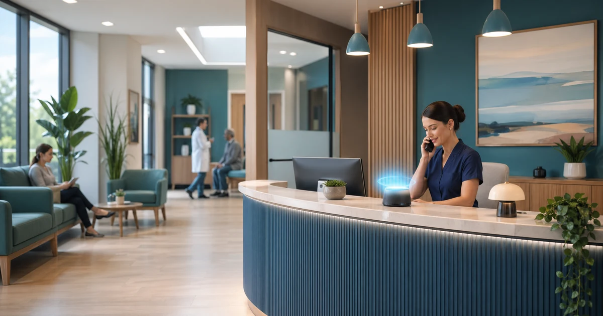AI Receptionist for GP Practices & Medical Clinics in Navan | VoiceFleet — VoiceFleet blog illustration