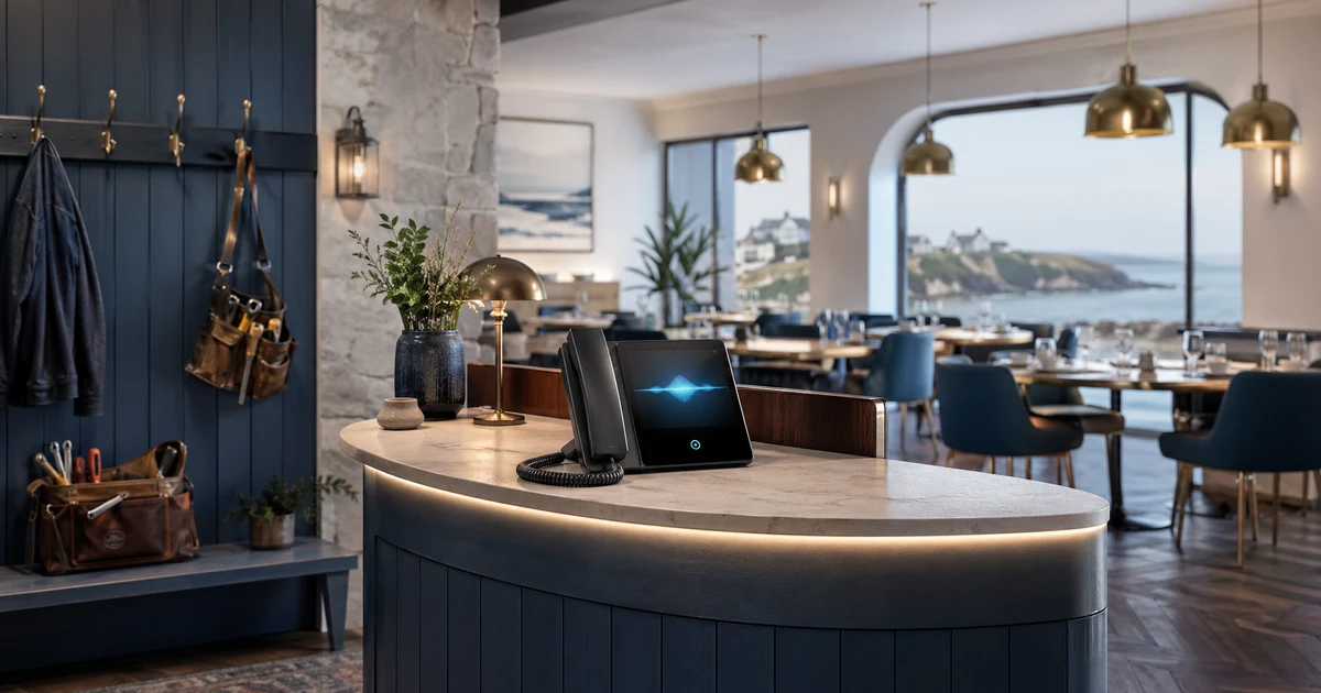 AI Receptionist for Irish Plumbers, Electricians & Tradespeople — VoiceFleet blog illustration