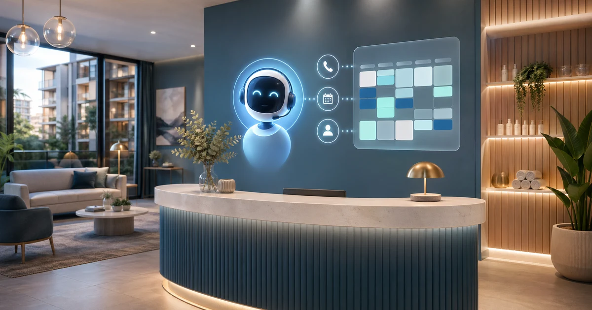 AI Receptionist for Property Management Companies — VoiceFleet blog illustration