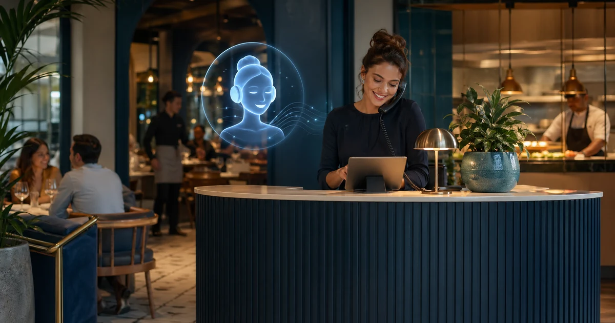 Hur AI-Receptionister Ger Svenska Restauranger 40% Fler Bokningar — VoiceFleet blog illustration