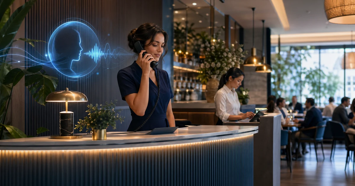 AI Receptionist voor Restaurants: Nooit Meer een Reservering Missen — VoiceFleet blog illustration