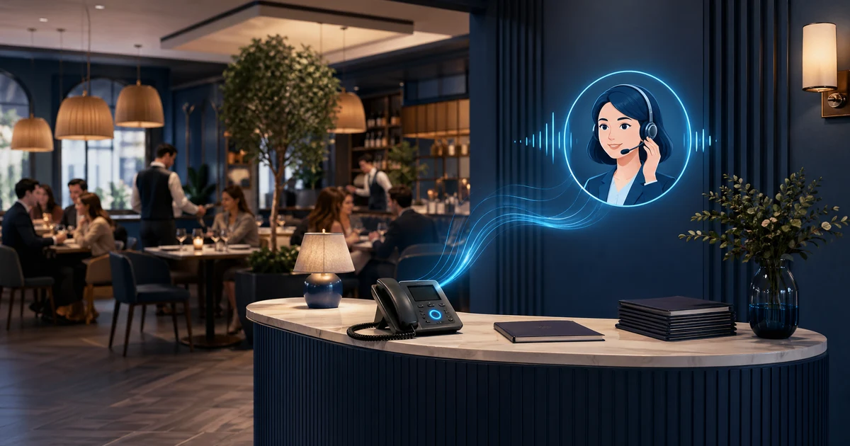 AI-Receptionist til Restauranter i Danmark 2026: Gå Aldrig Glip af en Reservation — VoiceFleet blog illustration