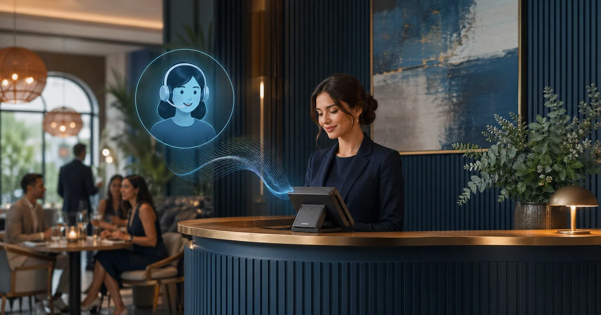 Hvordan AI-Receptionister Giver Danske Restauranter 38% Flere Bookinger — VoiceFleet blog illustration