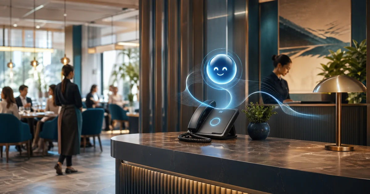 AI Receptionist für Schweizer Unternehmen — VoiceFleet blog illustration