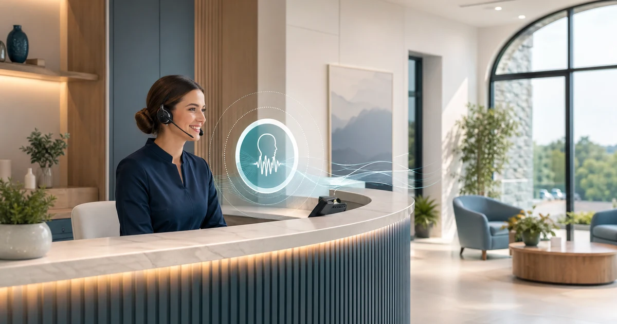 How Small Businesses Are Using AI Receptionists to Compete with Big Brands in 2026 — VoiceFleet blog illustration