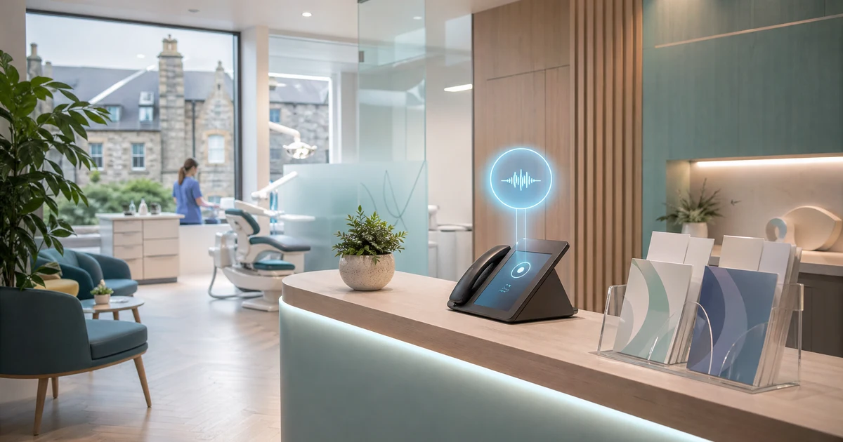 AI Receptionist for Small Dental Practices in Ireland — VoiceFleet blog illustration
