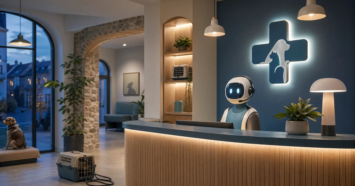 AI Receptionist for Veterinary Practices in Carlow | VoiceFleet — VoiceFleet blog illustration