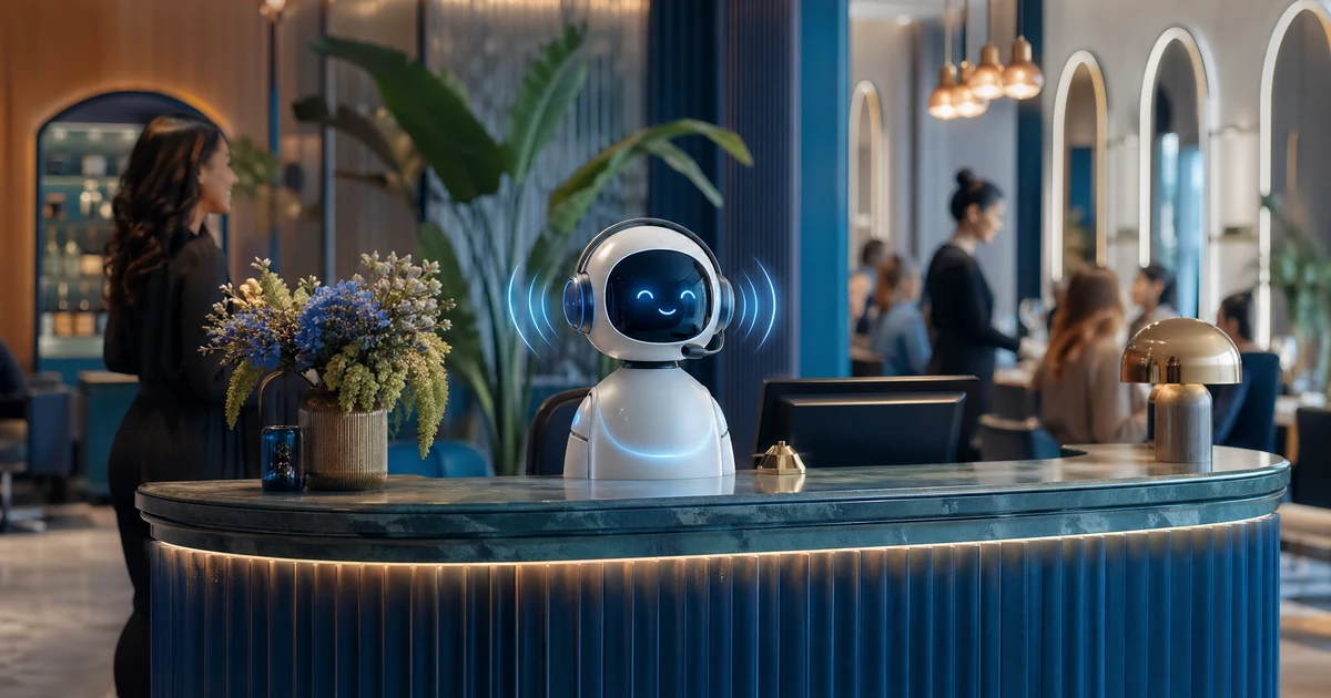 AI рецепция за салони през 2026: как beauty бизнесите намаляват пропуснатите обаждания, преместванията на часове и запитванията след работно време — VoiceFleet blog illustration
